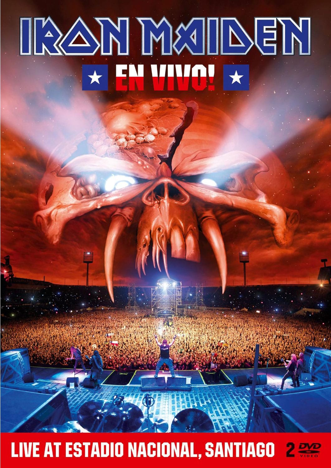 Cover: Iron Maiden - En Vivo! (DVD)
