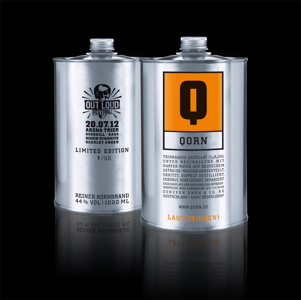 Qorn Special Edition „Out Loud Festival“ - 1 Liter Dose