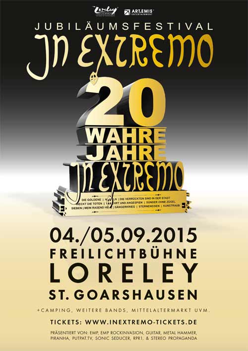 Flyer: In Extremo - 20 Wahre Jahre