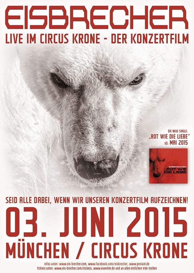 Flyer: Eisbrecher - DVD-Aufzeichnung