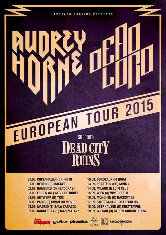 Official Flyer: Audrey Horne Tour 2015
