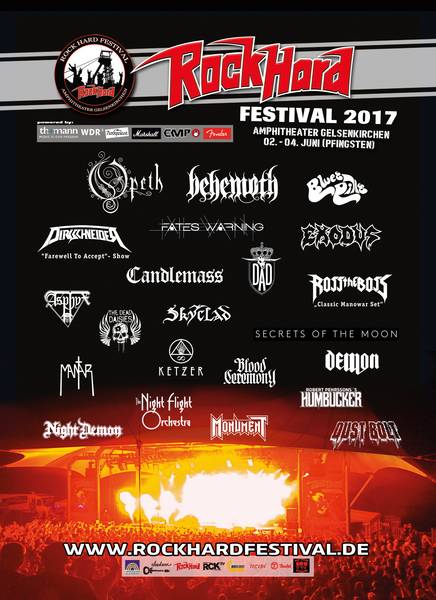 Official Flyer: Rock Hard Festival 2017